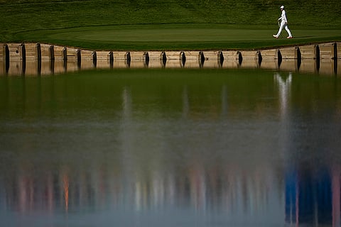 Yuka Saso of Japan during second round of Women's golf event